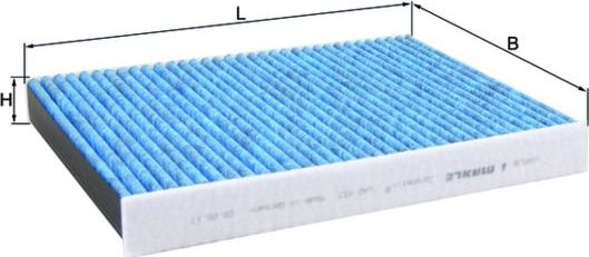 Салонный фильтр Mahle CareMetix®. Артикул LAO 437