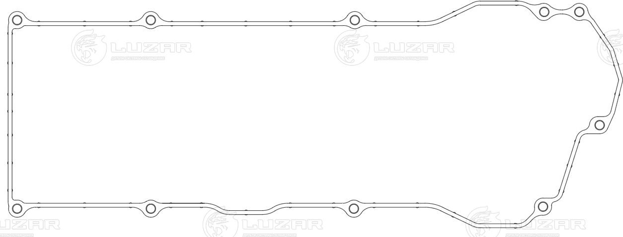 Прокладка клапанной крышки 441724 Luzar. Артикул LES 21405