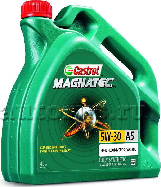 Castrol MAGNATEC 5w30 А5 Ford 4л НОВАЯ Моторное масло для легковых автомобилей. Артикул 15CA3B