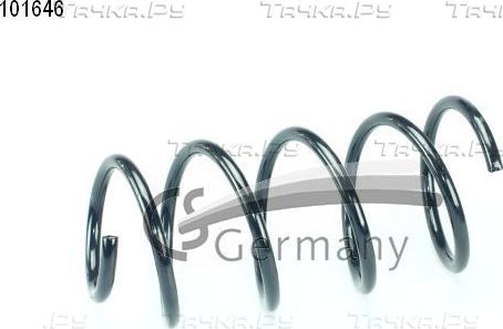 Пружина подвески CS-Germany передняя для BMW X1 I (E84) 2009-2015. Артикул 14.101.646