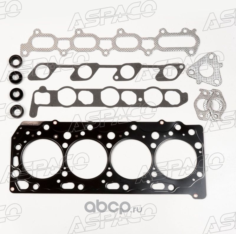 ПРОКЛАДКИ ГБЦ (КОМПЛЕКТ) MITSUBISHI L200 (KB) (05-14) (Aspaco) Aspaco. Артикул AP6040
