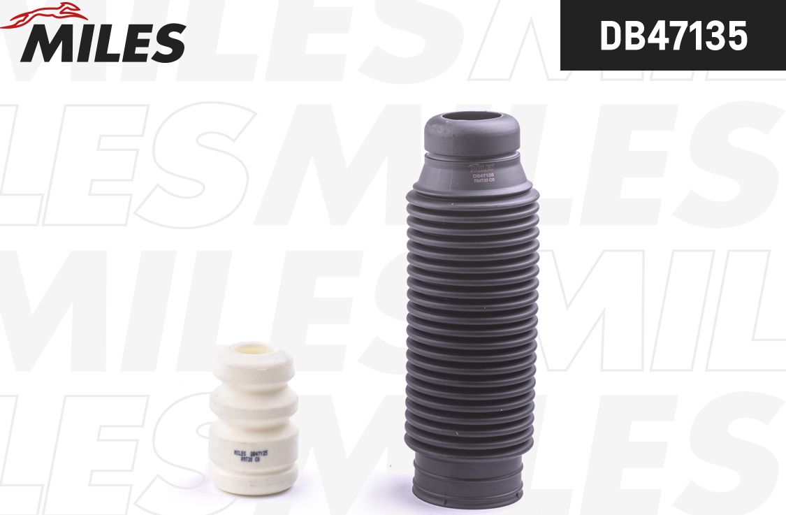 Комплект отбойников и пыльников амортизаторов (стоек) Miles. Артикул DB47135