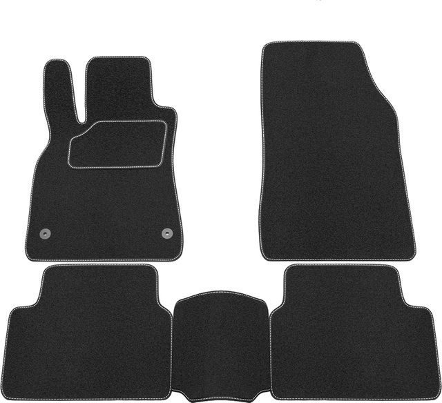 Коврики Rezkon ворсовые Стандарт для салона Renault Fluence 2010-2016. Артикул 2529010100