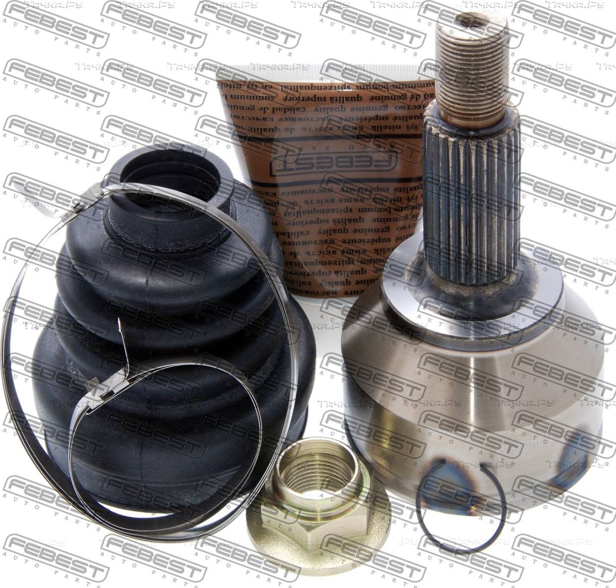 Шрус наружный (граната) Febest передний для Ford Mondeo III 2000-2007. Артикул 2110-GE