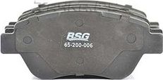 Тормозные колодки BSG передние для Fiat Doblo I 2001-2015. Артикул BSG 65-200-006