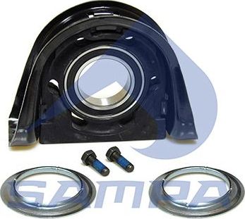 Подвесной подшипник карданного вала Sampa для Volvo  FL 2000-2026. Артикул 030.342