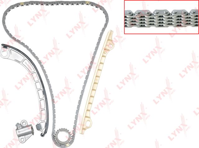 Цепь ГРМ LYNXauto для Suzuki Wagon R+ II 2003-2008. Артикул TK-0047