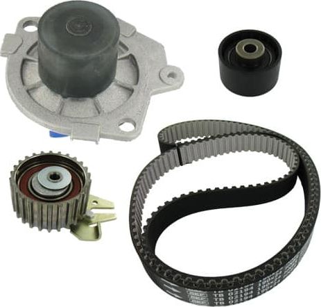 Помпа (водяной насос) с комплектом ремня ГРМ SKF. Артикул VKMC 02194