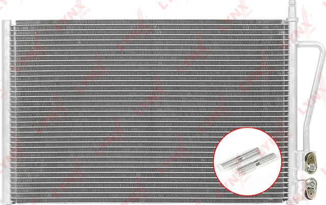 Радиатор кондиционера (конденсатор) LYNXauto. Артикул RC-0231