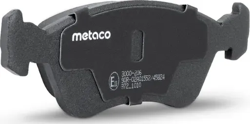 Колодки тормозные передние к-кт (Metaco). Артикул 3000206