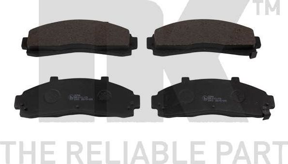 Тормозные колодки NK передние для Ford Explorer I 1994-1994. Артикул 222546