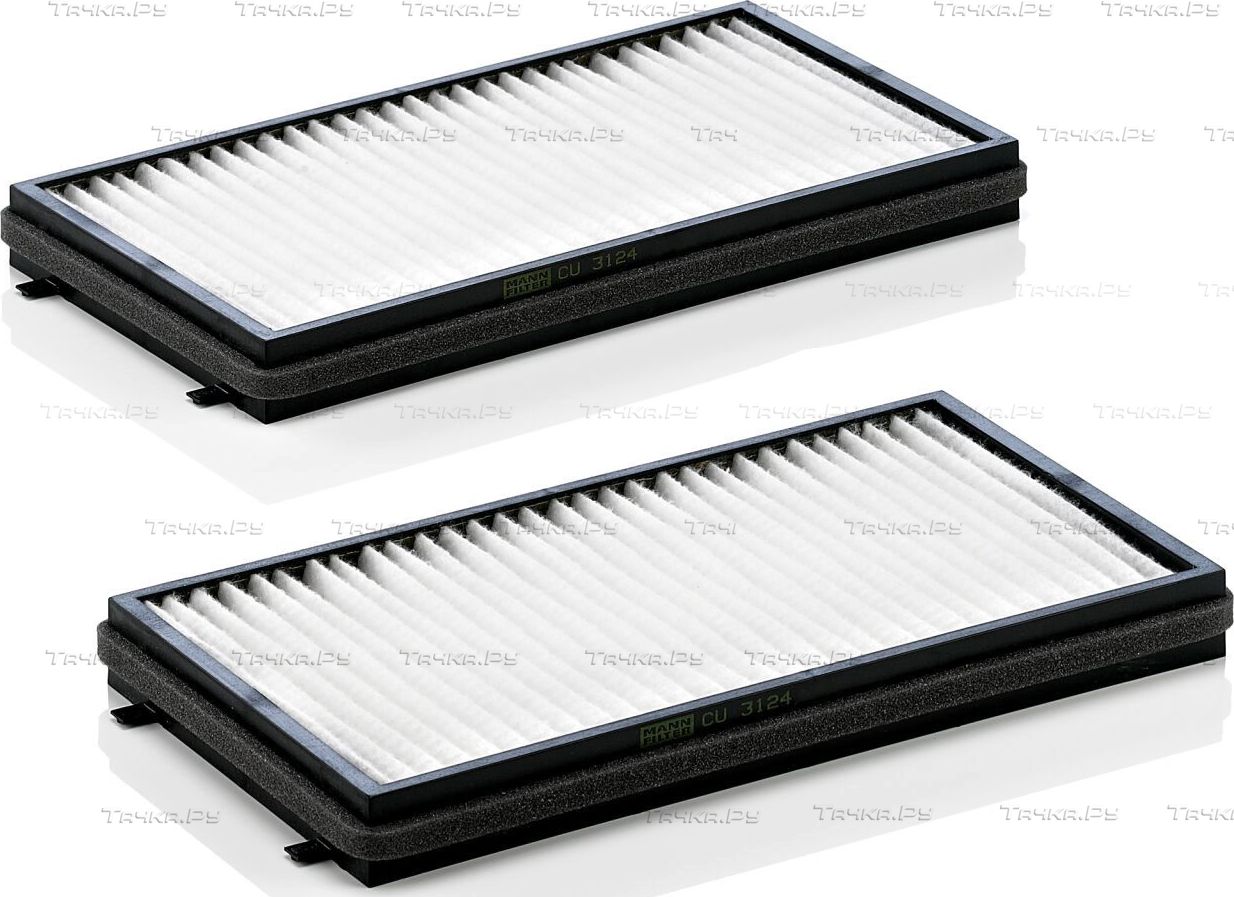 Салонный фильтр Mann-Filter для Rolls-Royce Phantom VII 2003-2017. Артикул CU 3124-2
