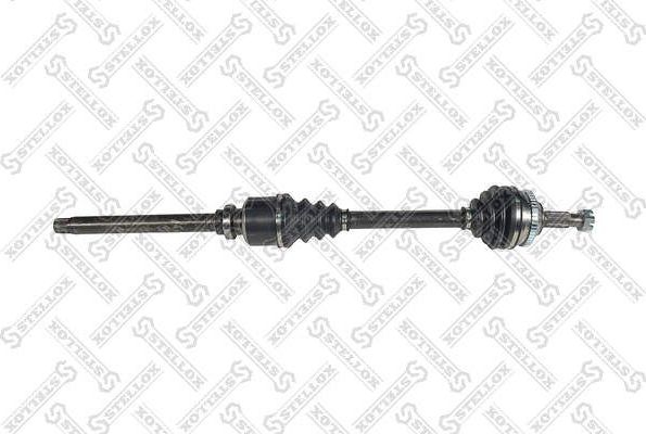 Полуось (привод в сборе, приводной вал) Stellox передняя правая для Peugeot 607 I 2000-2011. Артикул 158 1982-SX