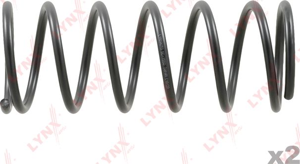 Пружина подвески LYNXauto передняя для ВАЗ Samara (2108, 2109, 2113, 2114) 1986-2013. Артикул SC-1550