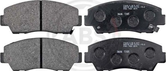 Тормозные колодки ABS передние для Mazda B-series IV 1989-1999. Артикул 36606