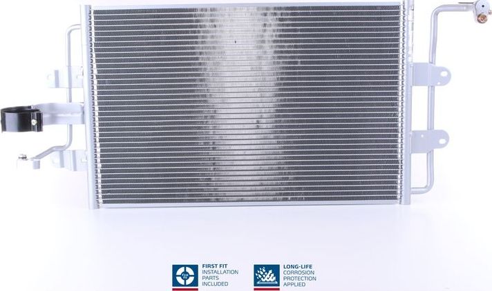 Радиатор кондиционера (конденсатор) Nissens (алюминий). Артикул 94522