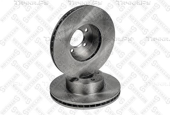 Тормозной диск Stellox передний для BMW 7 IV (E65/E66) 2001-2008. Артикул 6020-1362-SX