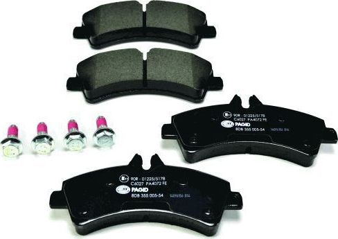 Тормозные колодки Hella. Артикул 8DB 355 005-541