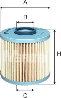 Масляный фильтр MFilter для Bertone Freeclimber II 1992-1999. Артикул TE 602