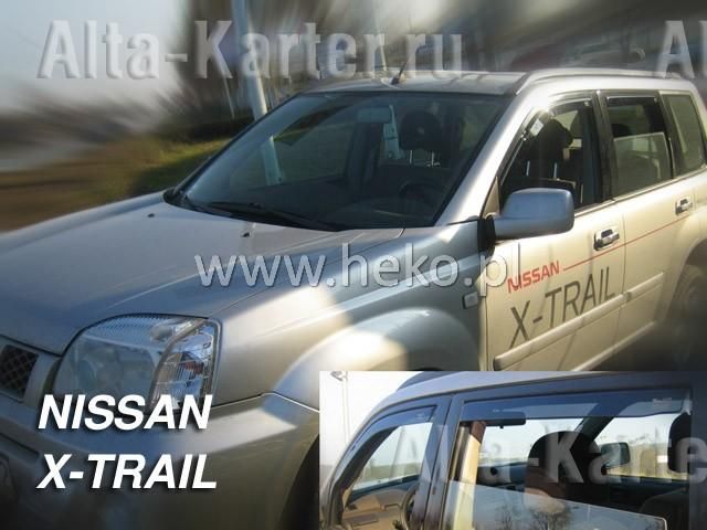 Дефлекторы Heko для окон Nissan X-Trail T30 2001-2007. Артикул 24239