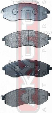 Тормозные колодки Akyoto Packing AKYOTO. Артикул AKD-0083