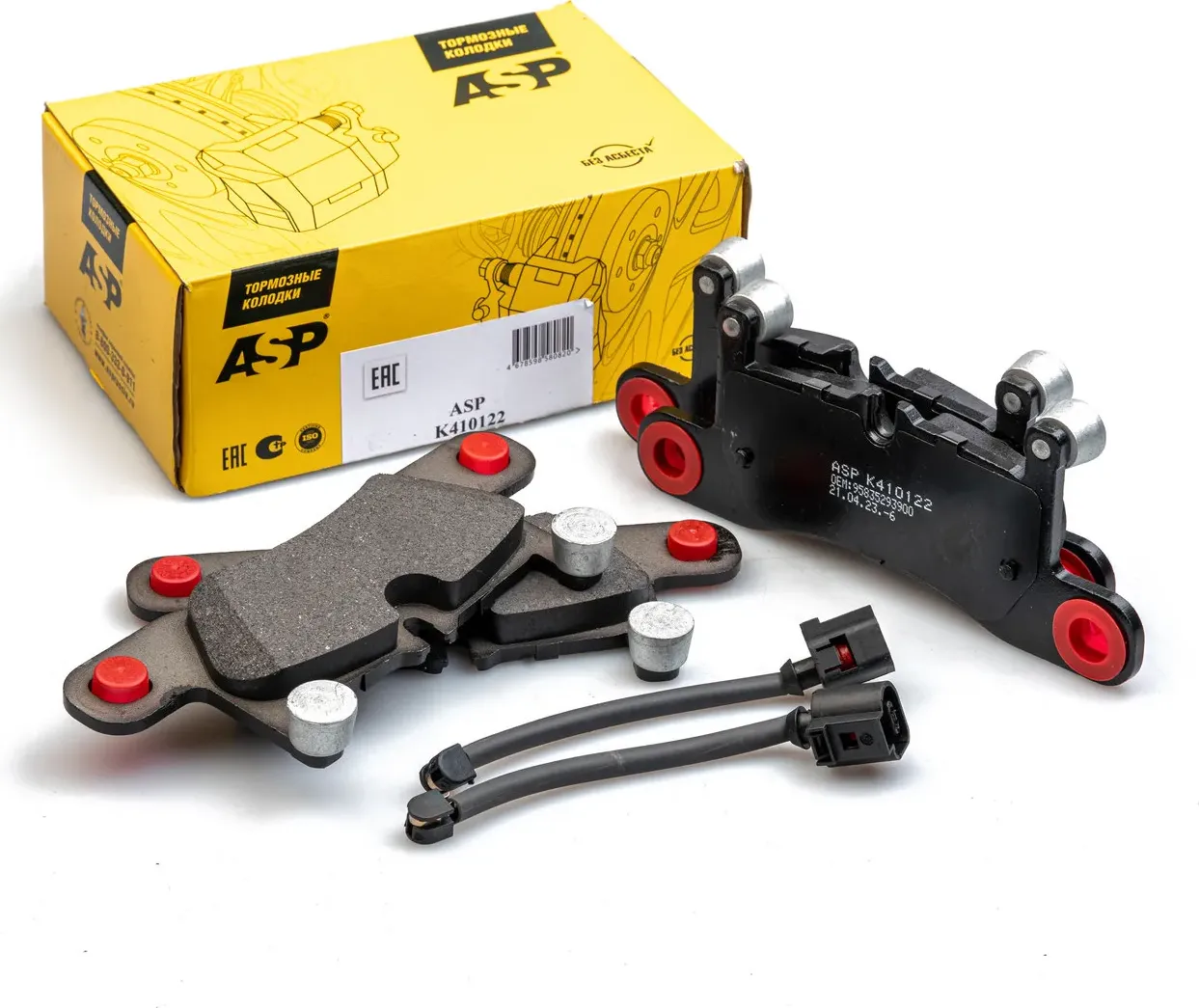 Задние тормозные колодки для а/м Porsche Cayenne 10-/VW Touareg 10 (ASP). Артикул K410122