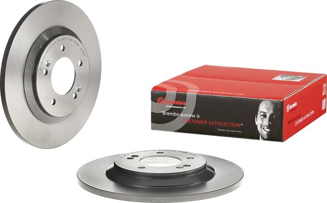 Тормозной диск Brembo UV Coated задний для Hyundai i30 III 2017-2026. Артикул 08.D086.11