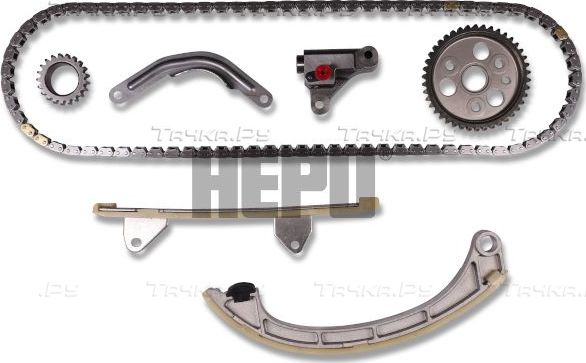Цепь ГРМ Hepu для Daihatsu Materia 2006-2013. Артикул 21-0461
