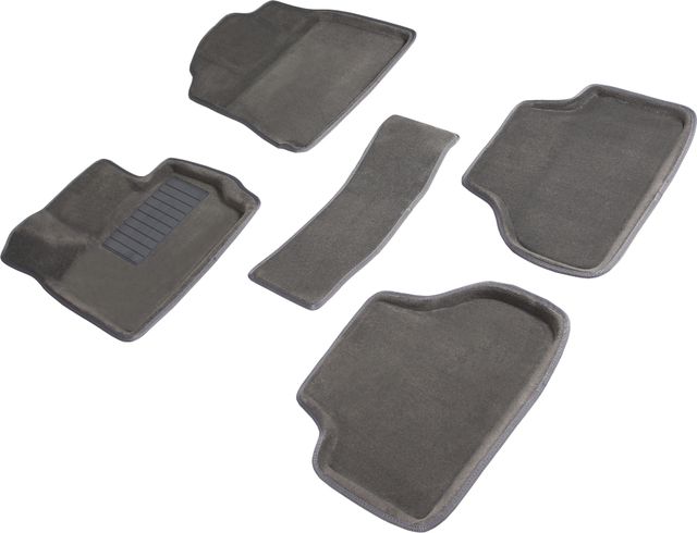 Коврики Seintex 3D ворсовые для салона BMW X4 F26 xdrive 2014-2026 СЕРЫЕ. Артикул 89919