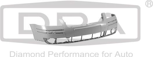 Бампер DPA передний для Volkswagen Passat B5 2000-2005. Артикул 88070941102