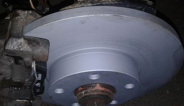 Тормозной диск ATE передний для Audi 100 IV (C4) 1990-1994. Артикул 24.0115-0105.1