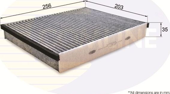 Салонный фильтр Comline. Артикул EKF375A