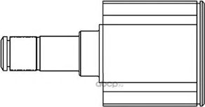 Шрус внутренний (граната) VAG. Артикул 1K0498103C