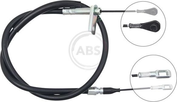 Трос ручника (тросик ручного тормоза) ABS. Артикул K17455