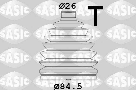 Пыльник ШРУСа наружный Sasic (термопласт). Артикул 1906067