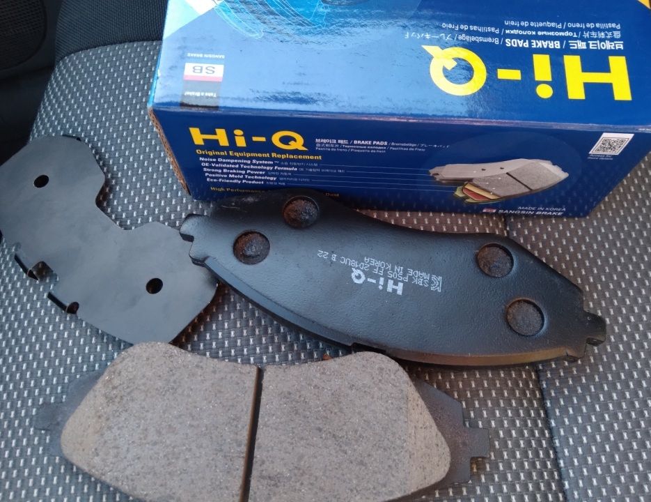 Тормозные колодки Sangsin Hi-Q. Артикул SP1177