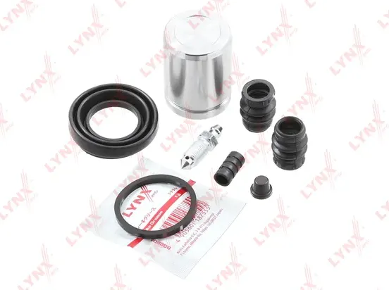 Ремкомплект суппорта NISSAN Pathfinder (05-) тормозного заднего (с поршнем) LYNX (Lynxauto). Артикул BC6116