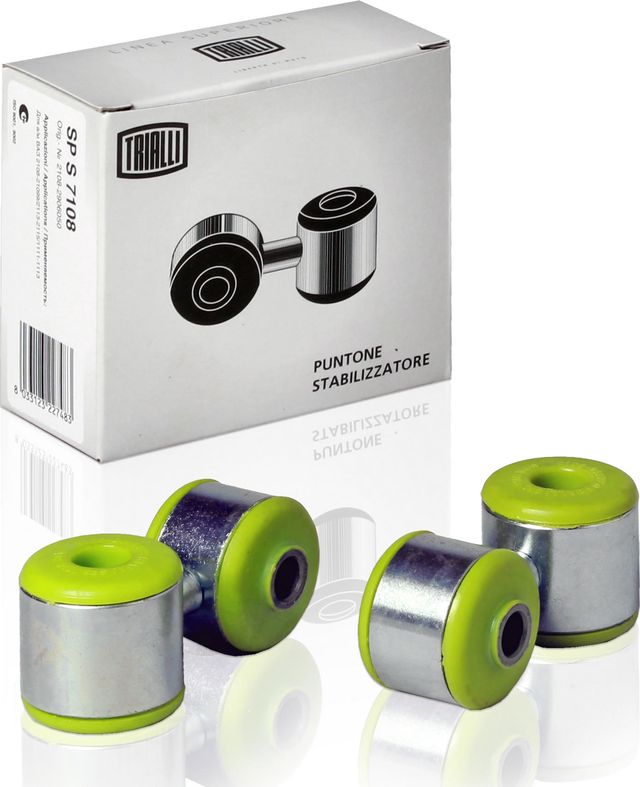 Стойка (тяга) стабилизатора Trialli (Полиуретан) передняя для ВАЗ 2111 1995-2009. Артикул SPS 7110