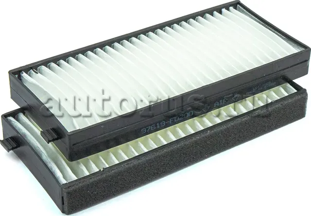 Фильтр салонный (компл.2шт.) KIA Rio I 00-05 mot.1,3/1,5L PARTS-MALL PMB-010 Parts-Mall. Артикул PMB-010