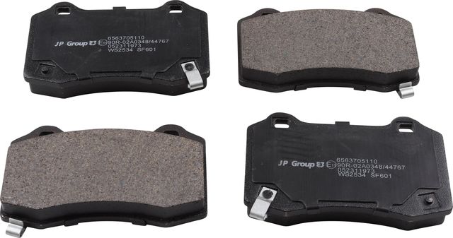 Тормозные колодки JP Group JP задние для Dodge Challenger III 2011-2026. Артикул 6563705110
