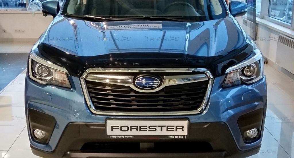 Дефлектор SIM для капота Subaru Forester V 2018-2026. Артикул SSUFOR1812