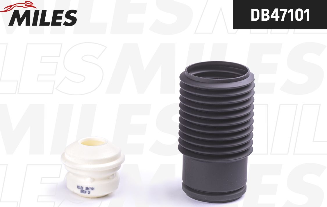 Комплект отбойников и пыльников амортизаторов (стоек) Miles. Артикул DB47101