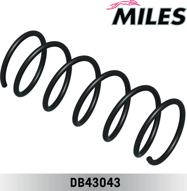 Пружина подвески Miles передняя для Kia Shuma I 1996-2001. Артикул DB43043