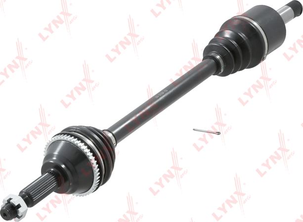 Полуось (привод в сборе, приводной вал) LYNXauto передняя левая для Ford Transit Torneo VI 2000-2003. Артикул CD-1256A