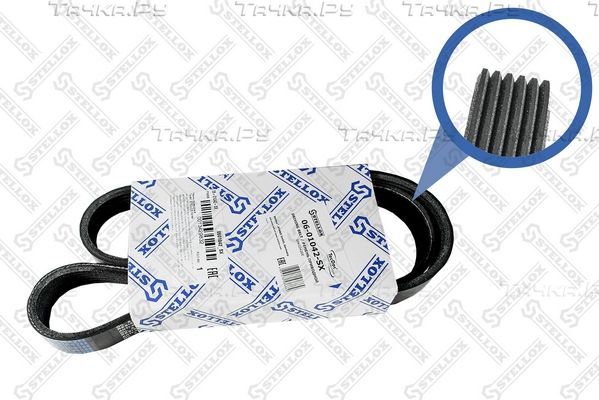 Приводной ремень поликлиновой Stellox для Ford Focus I 1999-2005. Артикул 06-01042-SX