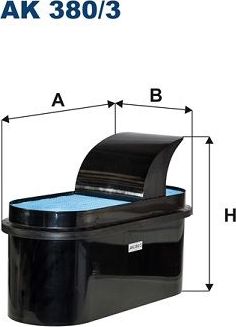 Воздушный фильтр Filtron. Артикул AK 380/3