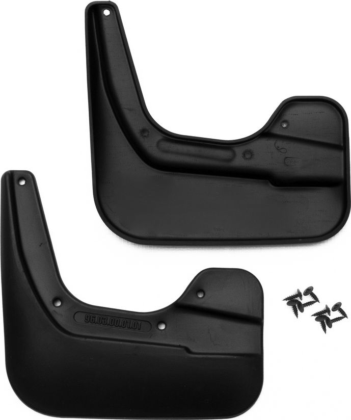 Брызговики REIN Стандарт передняя пара для Dongfeng AX7 2017-2026. Артикул REIN.96.03.F13