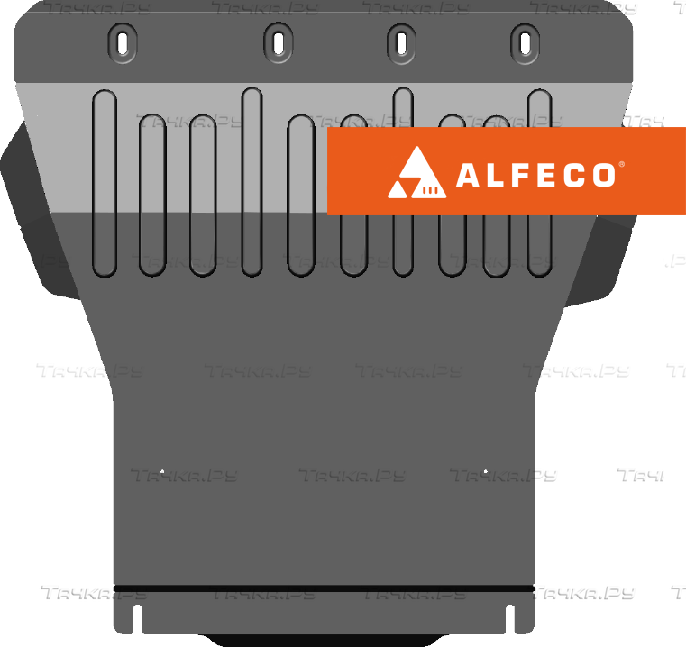 Защита Alfeco для картера и КПП FAW Vita хэтчбек 2007-2010. Артикул ALF.47.01