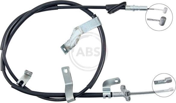 Трос ручника (тросик ручного тормоза) ABS задний левый для Honda CR-V III 2006-2012. Артикул K14134