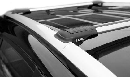 Багажник на рейлинги LUX Хантер для Mercedes-Benz M-Класс (ML) W166 внедорожник 2011-2015. Артикул L56-R